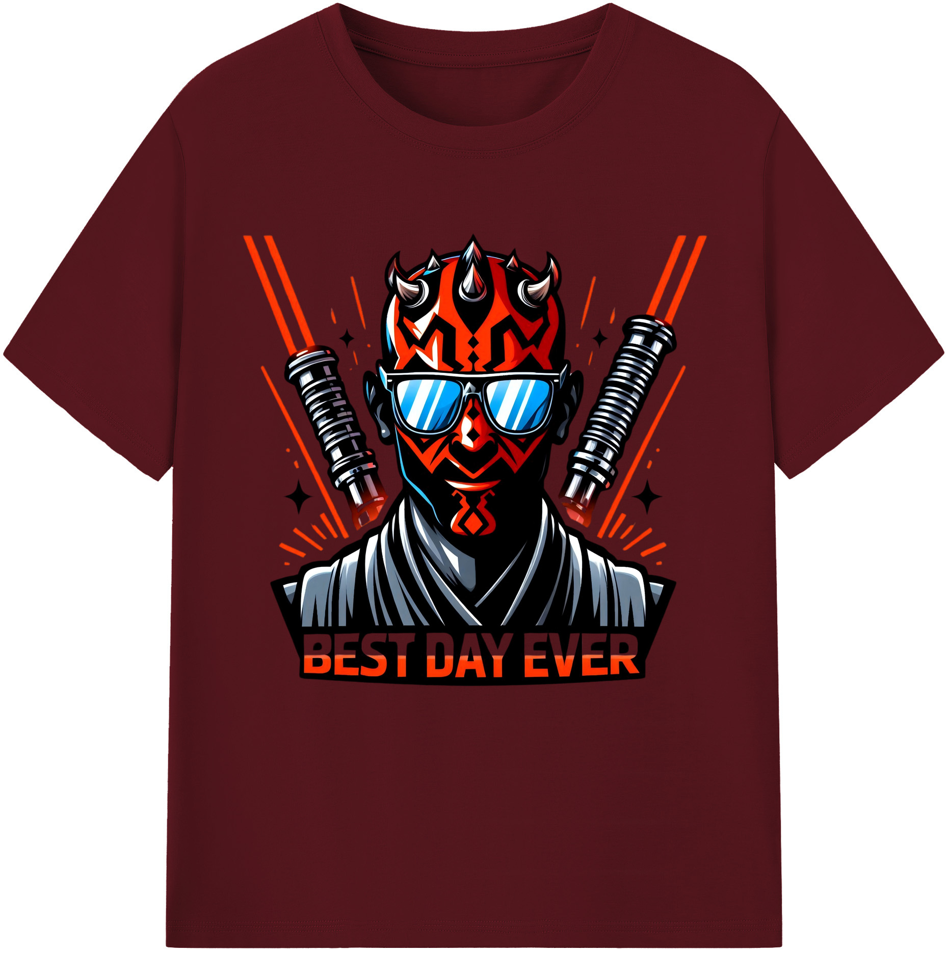 （画像用） スター・ウォーズ Star Wars 綿100％半袖Tシャツ（フロントプリント）